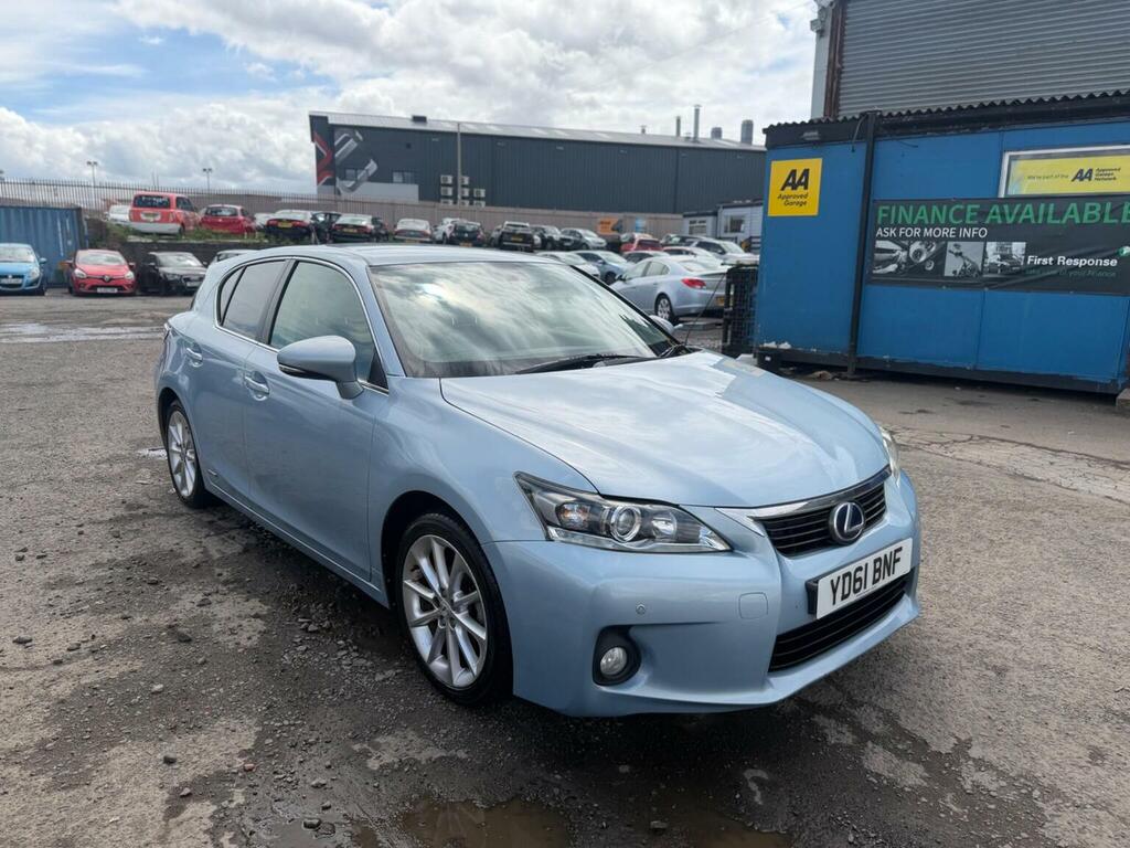 Lexus CT Hatchback 1.8 200H Se-l Cvt Euro 5 Ss 2011 YD61BNF Blue #4