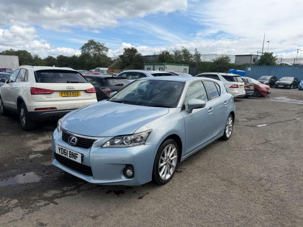 Lexus CT Hatchback 1.8 200H Se-l Cvt Euro 5 Ss 2011 YD61BNF Blue #2
