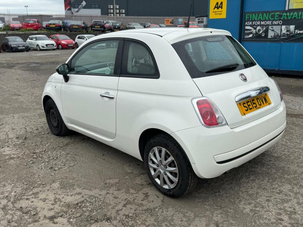 Fiat 500 Hatchback 1.2 Pop Euro 6 Ss 201515 SE15OVW White #4