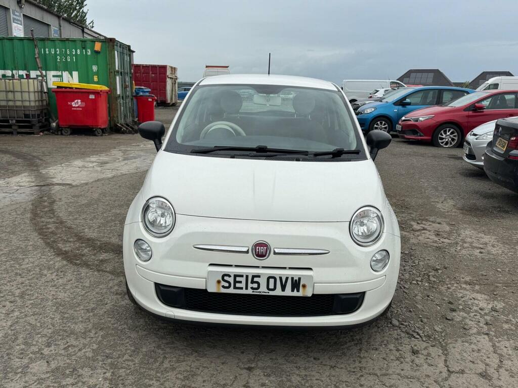 Fiat 500 Hatchback 1.2 Pop Euro 6 Ss 201515 White