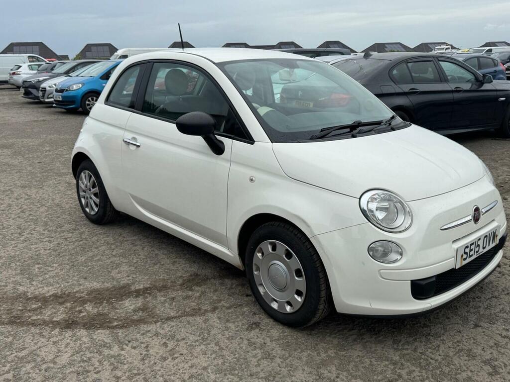 Fiat 500 Hatchback 1.2 Pop Euro 6 Ss 201515 SE15OVW White #2