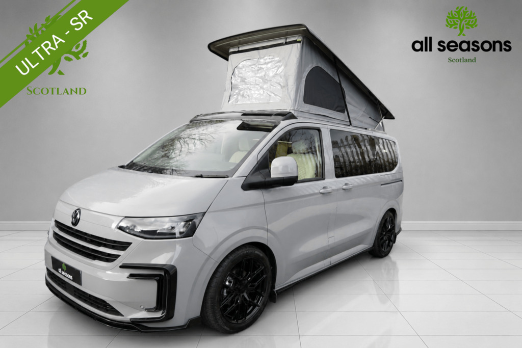 Volkswagen Campervan Swb Dsg Campervan With Tailgate, Sat Nav, Led Ligh Grey