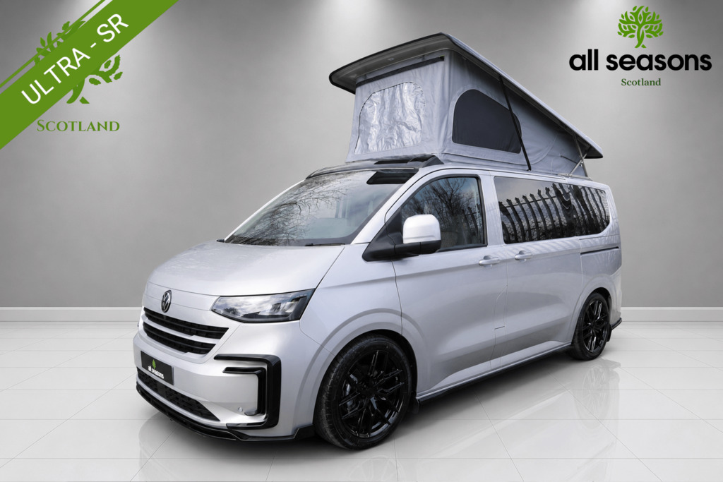 Volkswagen Campervan Swb Dsg Campervan With Tailgate, Led Lights, Rever Grey