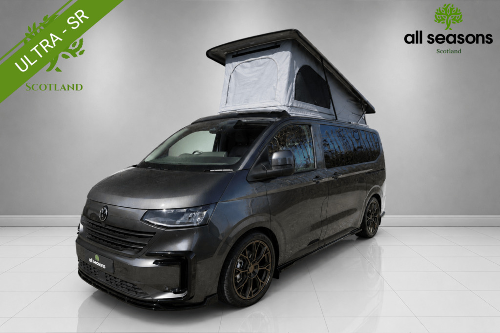 Volkswagen Campervan Swb Dsg Campervan With Tailgate, Led Lights, Rever Grey