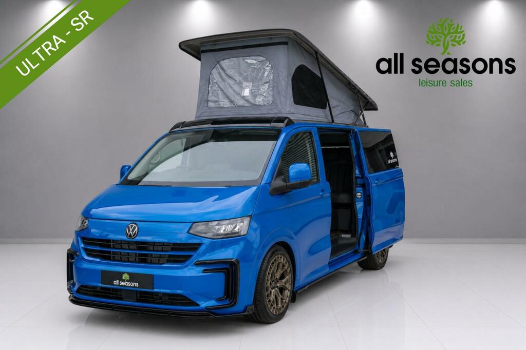 Volkswagen Campervan Swb Dsg Campervan With Tailgate, Sat Nav, Led Ligh Blue