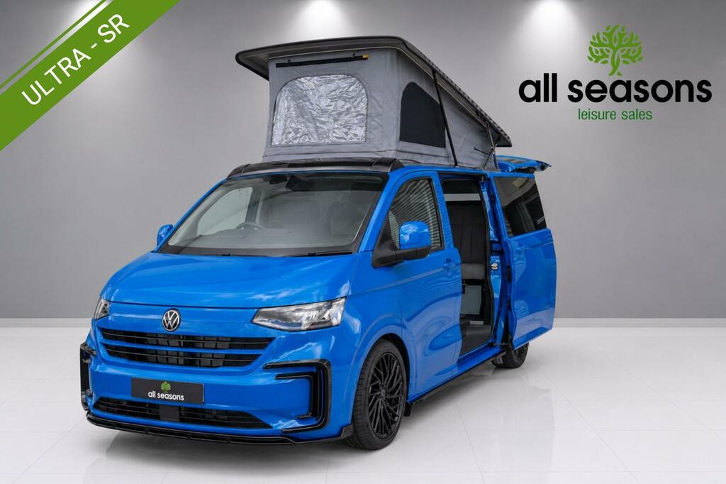 Volkswagen Campervan Swb Dsg Campervan With Tailgate, Sat Nav, Led Ligh Blue