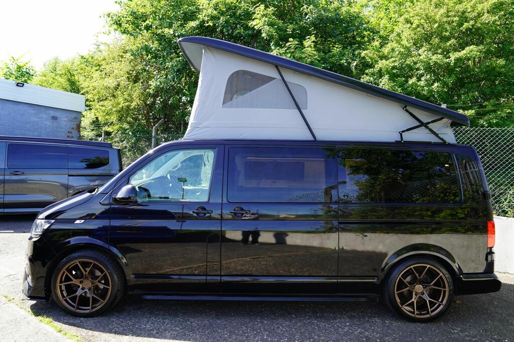Volkswagen Campervan Lwb Dsg Campervan With Aircon, 6 Seats, , Pop Top, Black #3