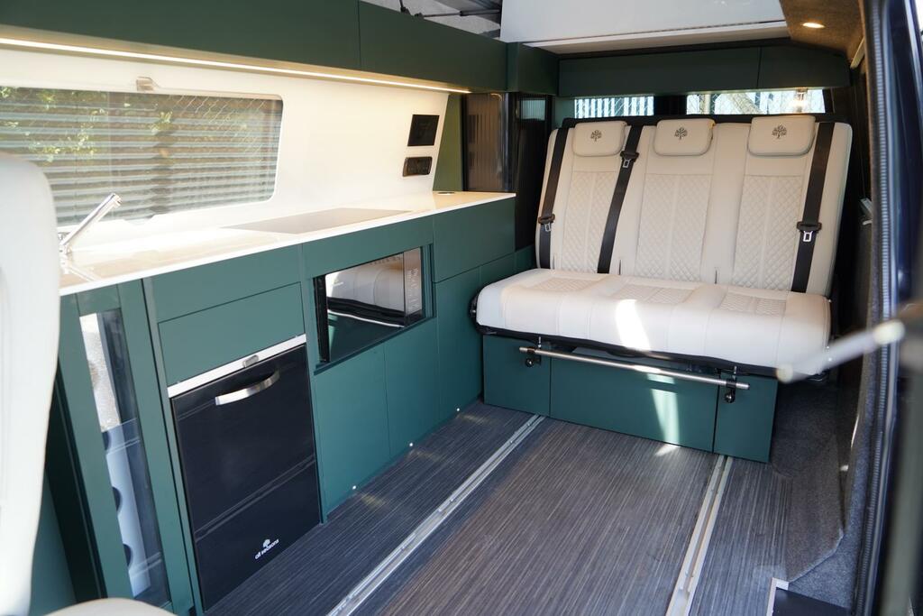 Volkswagen Campervan Lwb Dsg Campervan With Aircon, 6 Seats, , Pop Top, Black #2