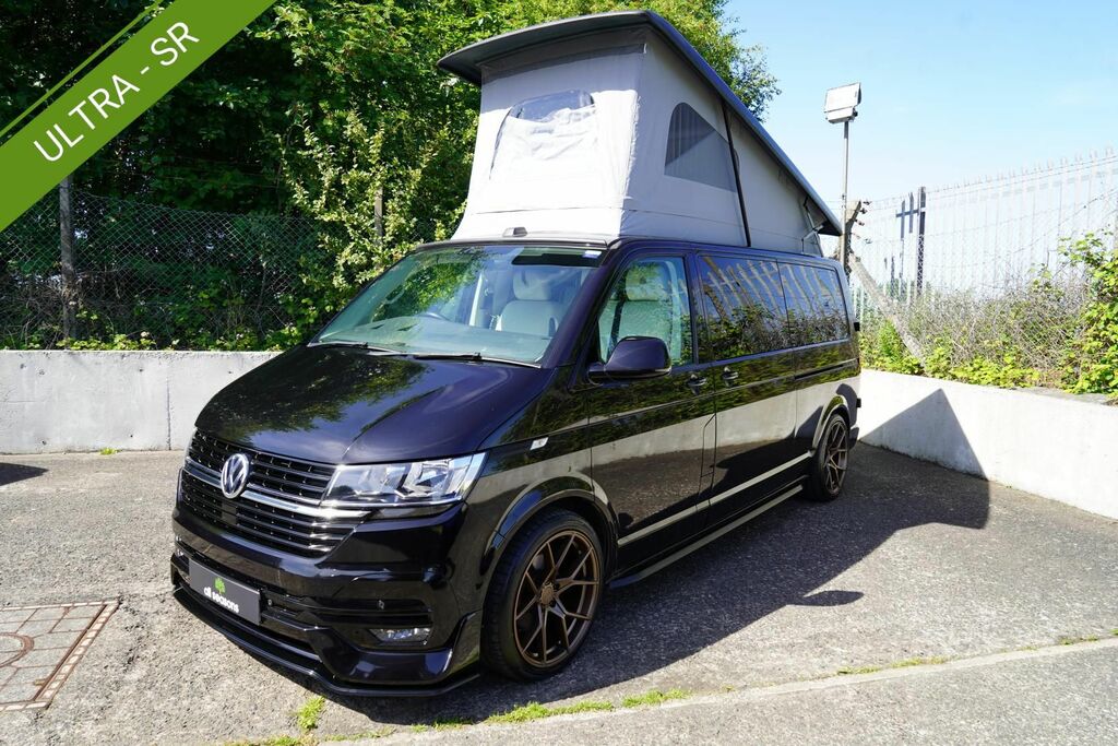 Volkswagen Campervan Lwb Dsg Campervan With Aircon, 6 Seats, , Pop Top, Black