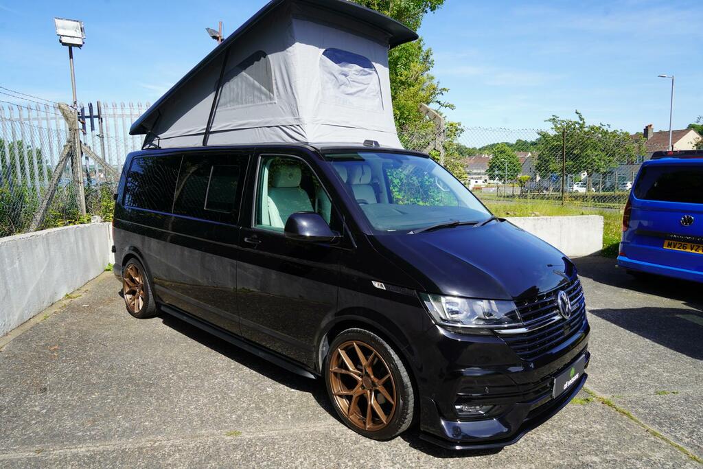 Volkswagen Campervan Lwb Dsg Campervan With Aircon, 6 Seats, , Pop Top, Black #6