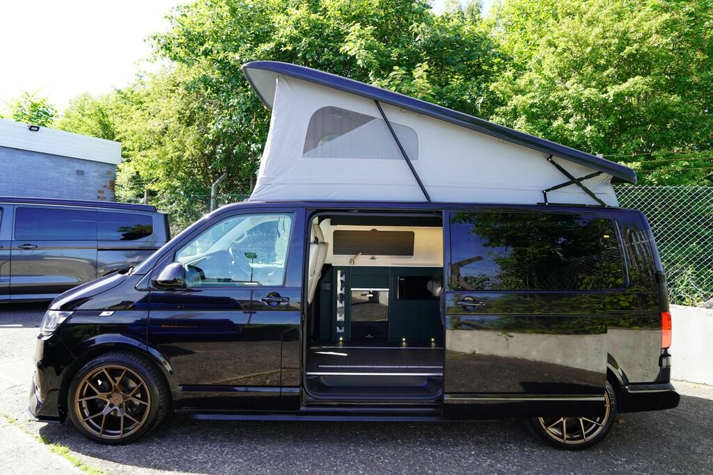Volkswagen Campervan Lwb Dsg Campervan With Aircon, 6 Seats, , Pop Top, Black #4