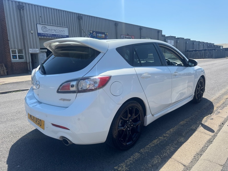Mazda 3 Mps White #6