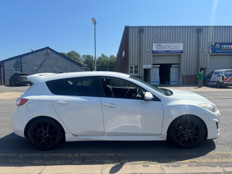 Mazda 3 Mps White #4