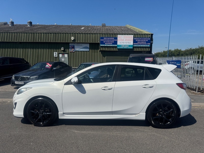 Mazda 3 Mps White #3