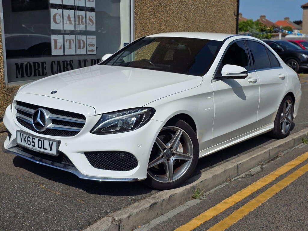 Mercedes-Benz C Class 2.0 C200 Amg Line 7G-tronic Euro 6 Ss White #6
