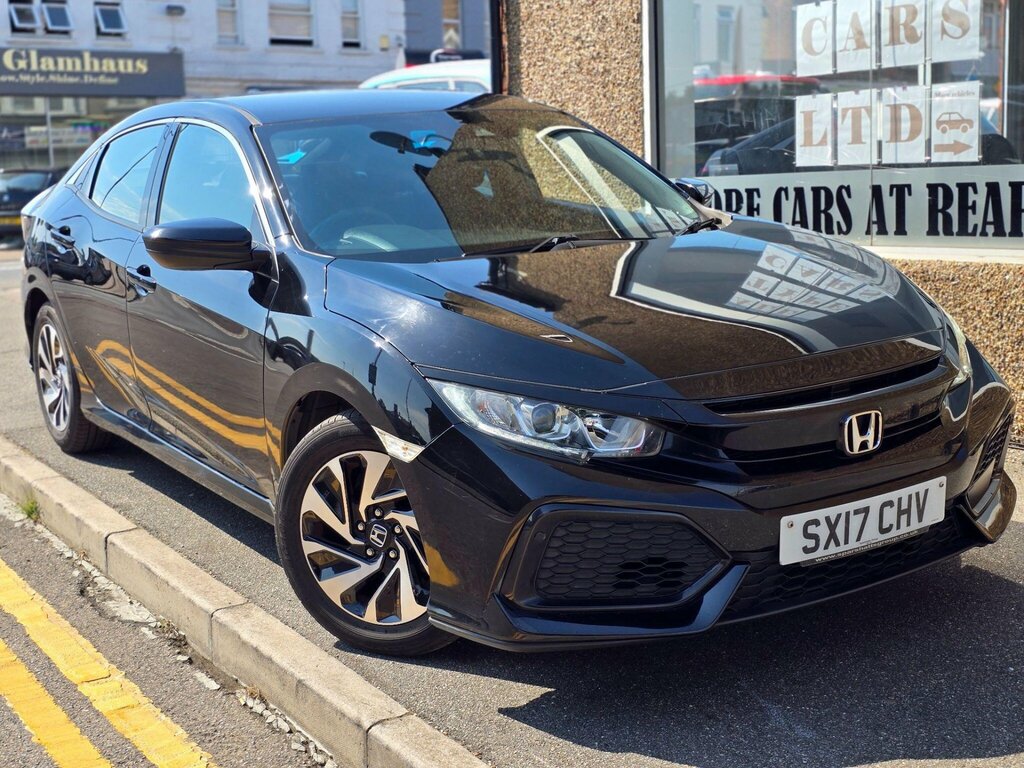 Honda Civic 1.0 Vtec Turbo Se Euro 6 Ss Black #2