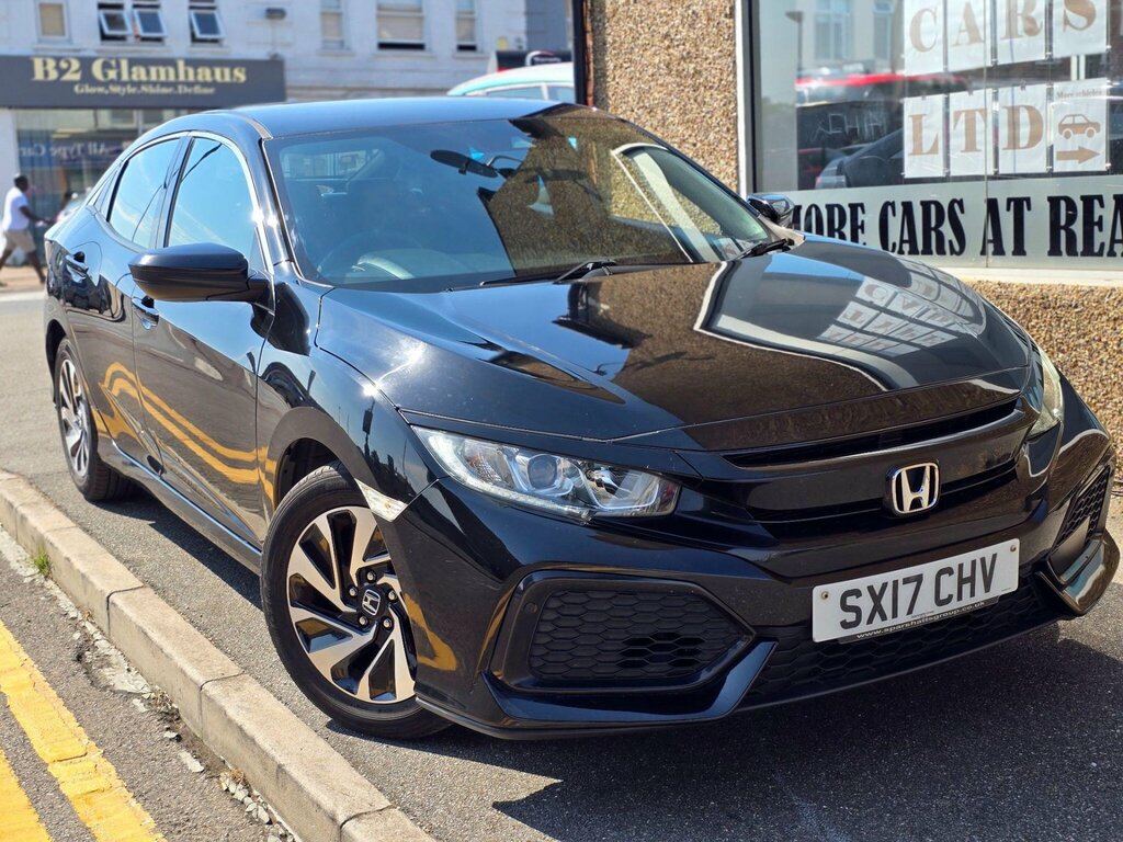 Honda Civic 1.0 Vtec Turbo Se Euro 6 Ss Black