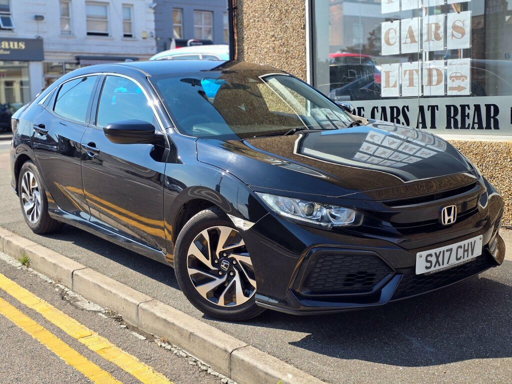 Honda Civic 1.0 Vtec Turbo Se Euro 6 Ss Black #3