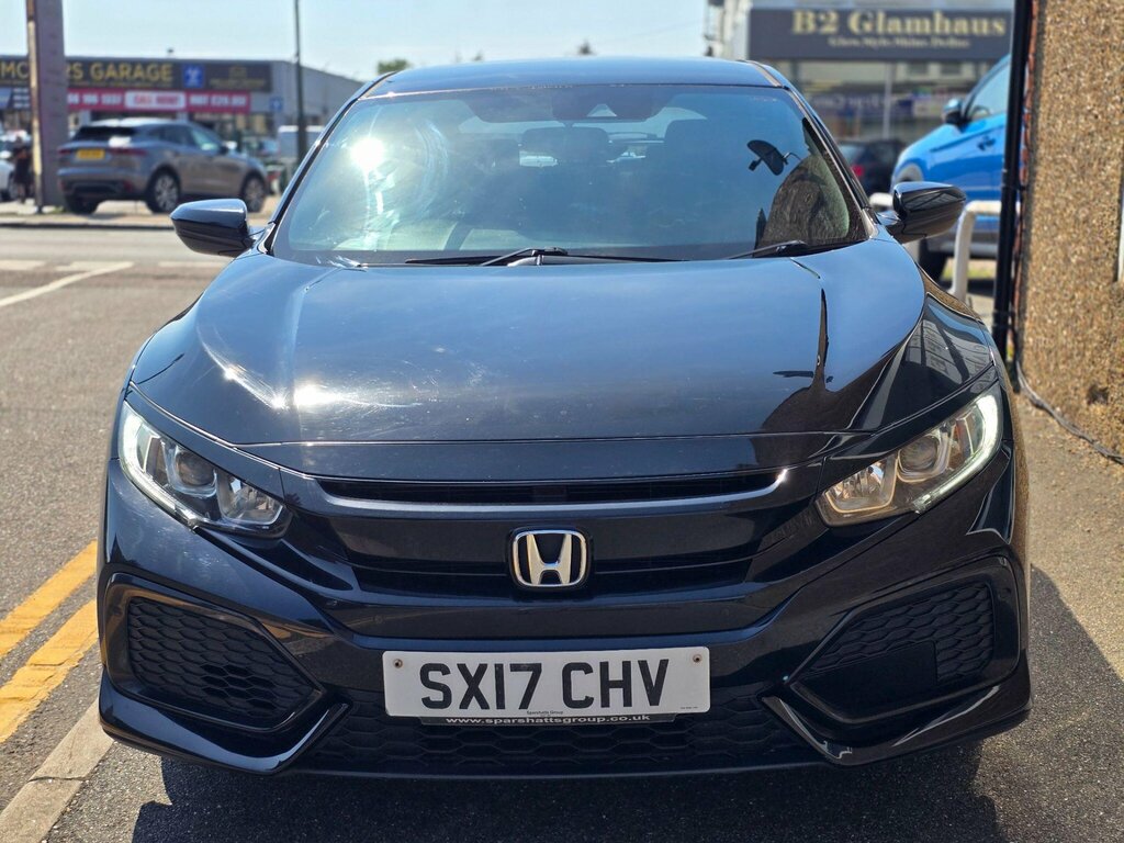 Honda Civic 1.0 Vtec Turbo Se Euro 6 Ss Black #4