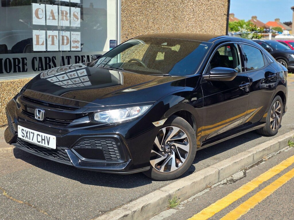 Honda Civic 1.0 Vtec Turbo Se Euro 6 Ss Black #6