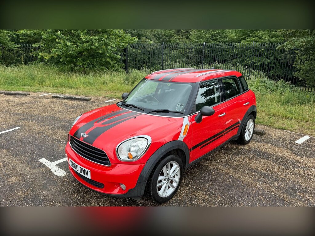Mini Countryman One Red #3
