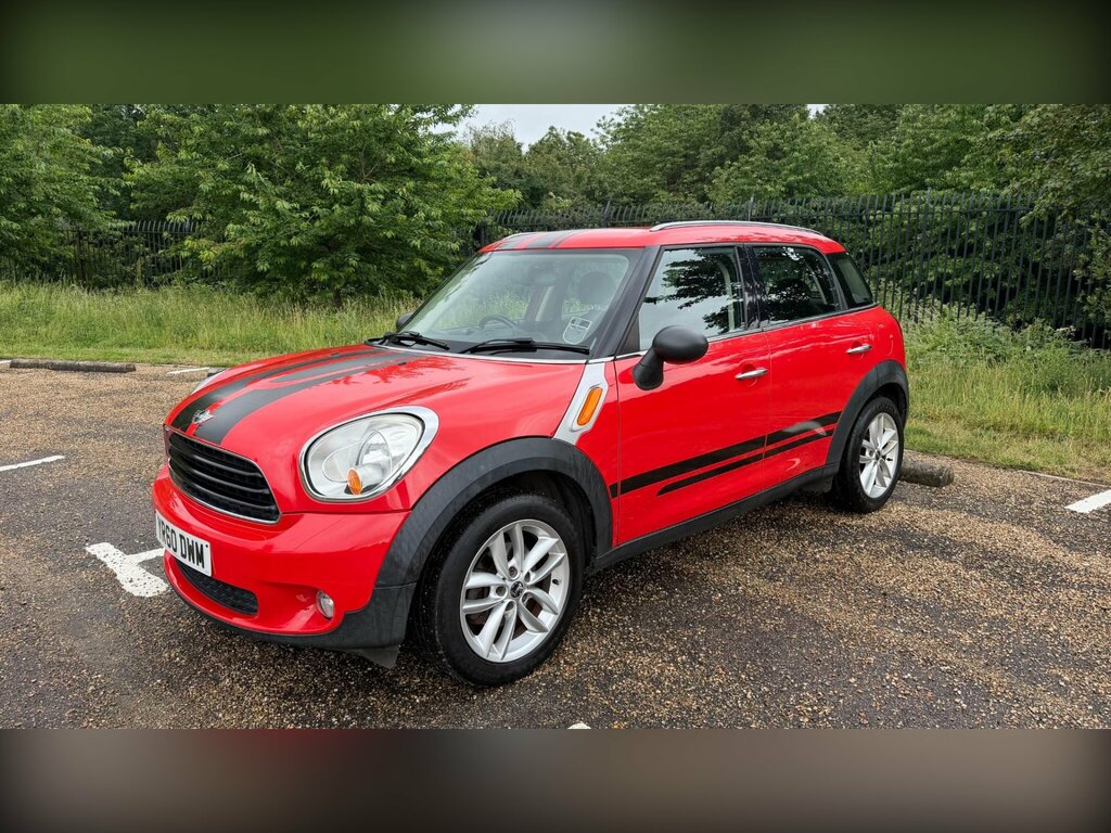 Mini Countryman One Red #4