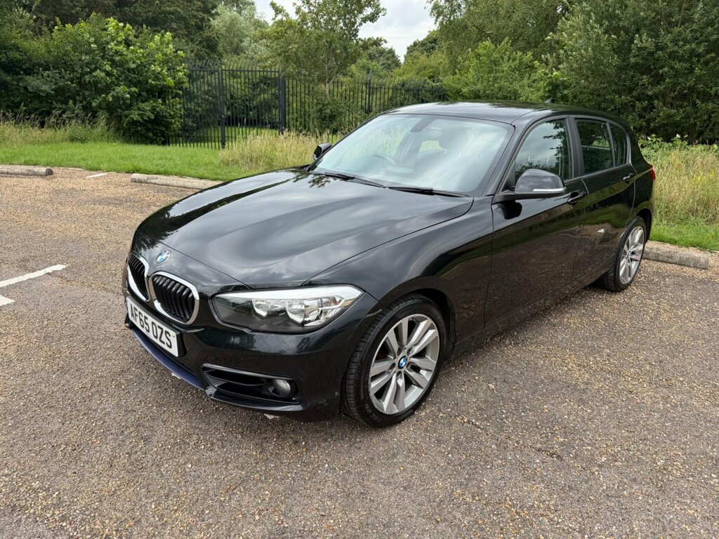BMW 1 Series 2.0 118D Sport Euro 6 Ss Black #2