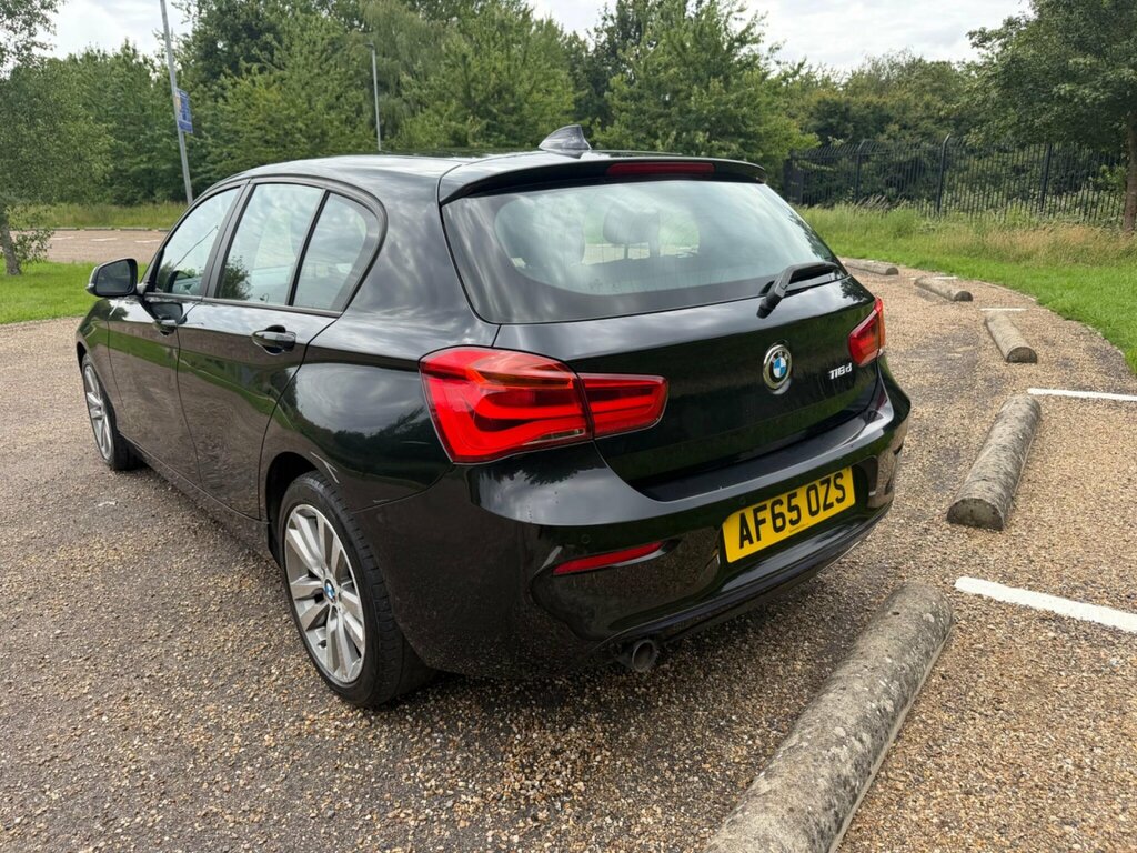 BMW 1 Series 2.0 118D Sport Euro 6 Ss Black #6