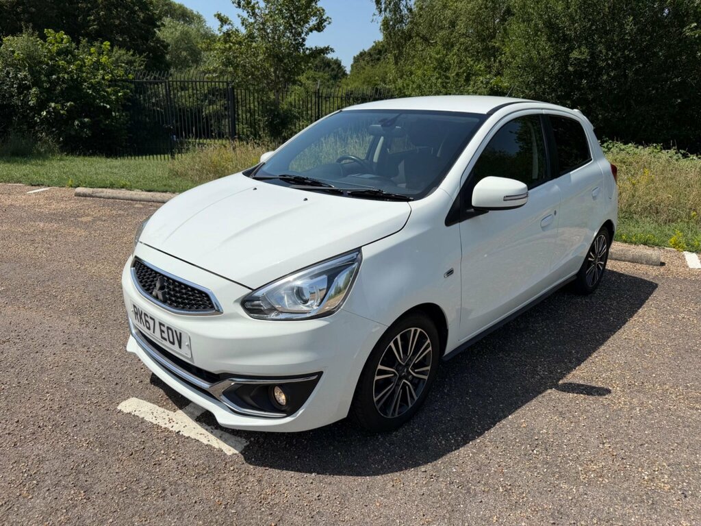 Mitsubishi Mirage 1.2 Juro Cvt Euro 6 Ss White #3