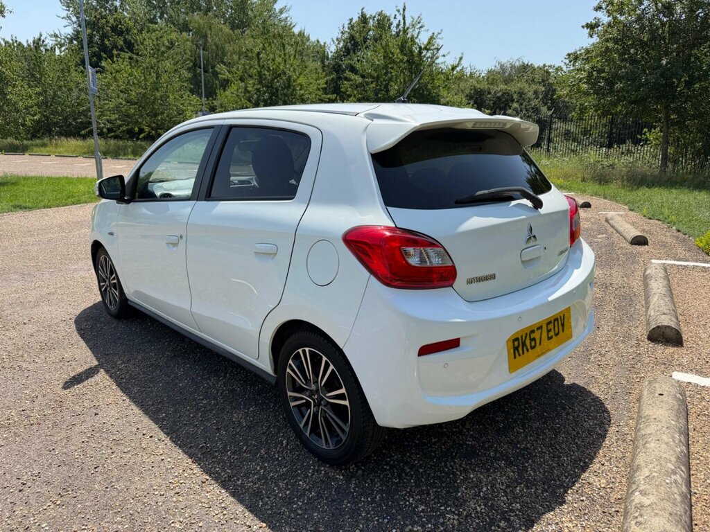 Mitsubishi Mirage 1.2 Juro Cvt Euro 6 Ss White #6