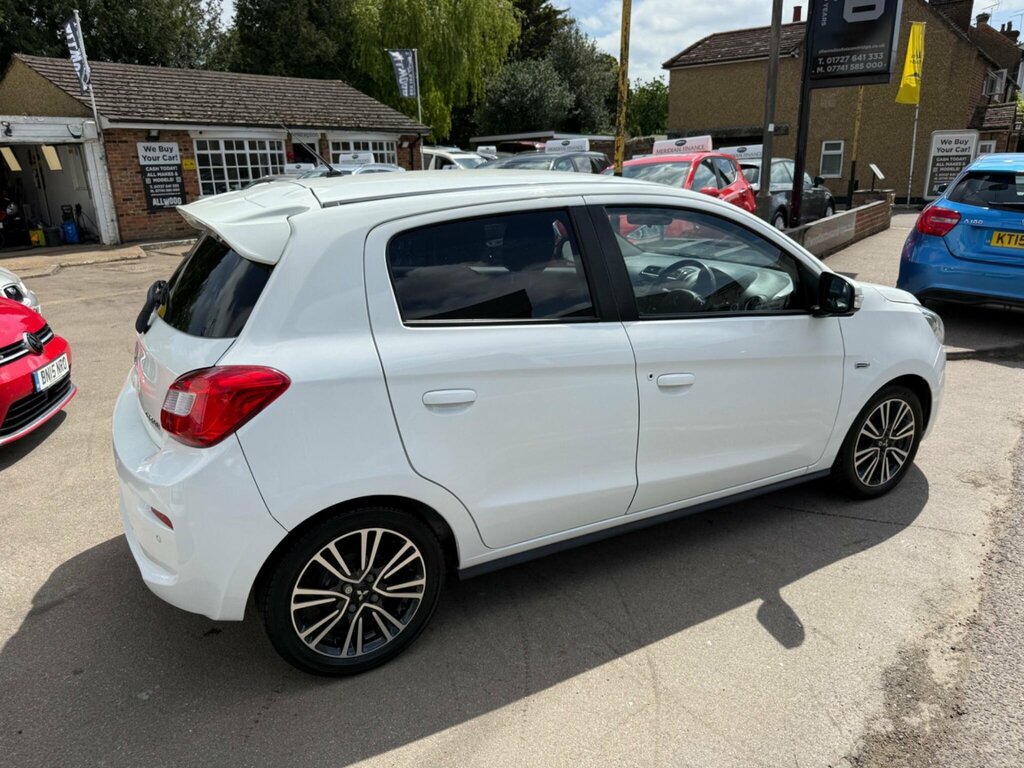 Mitsubishi Mirage 1.2 Juro Cvt Euro 6 Ss White #5