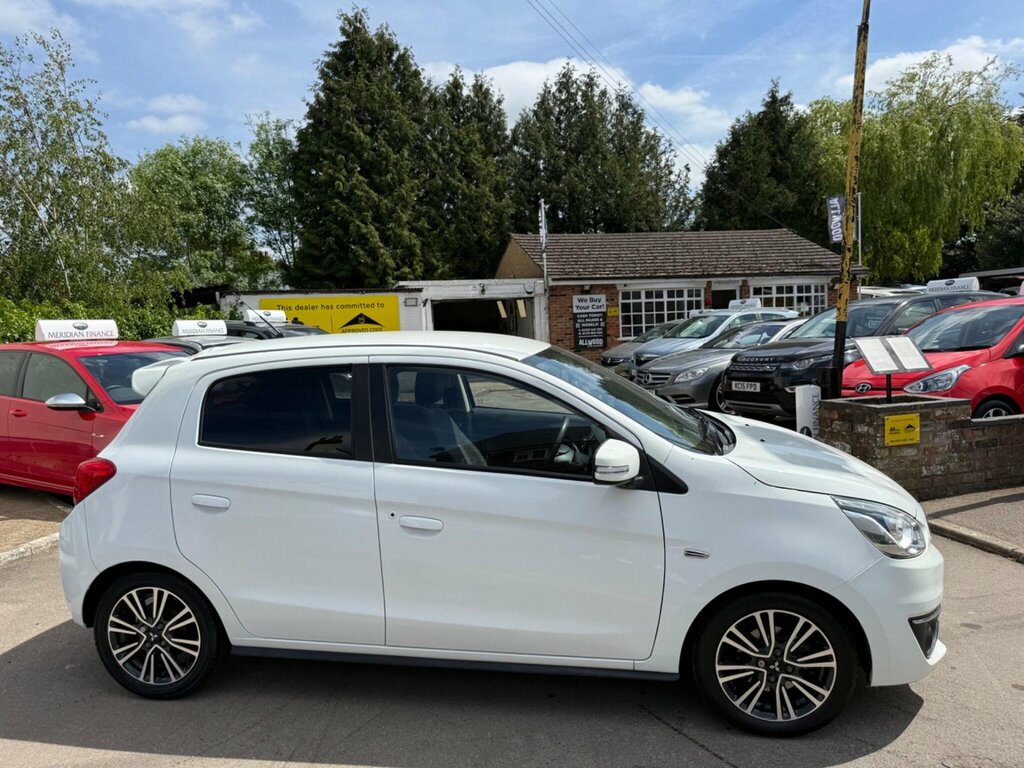 Mitsubishi Mirage 1.2 Juro Cvt Euro 6 Ss White #3