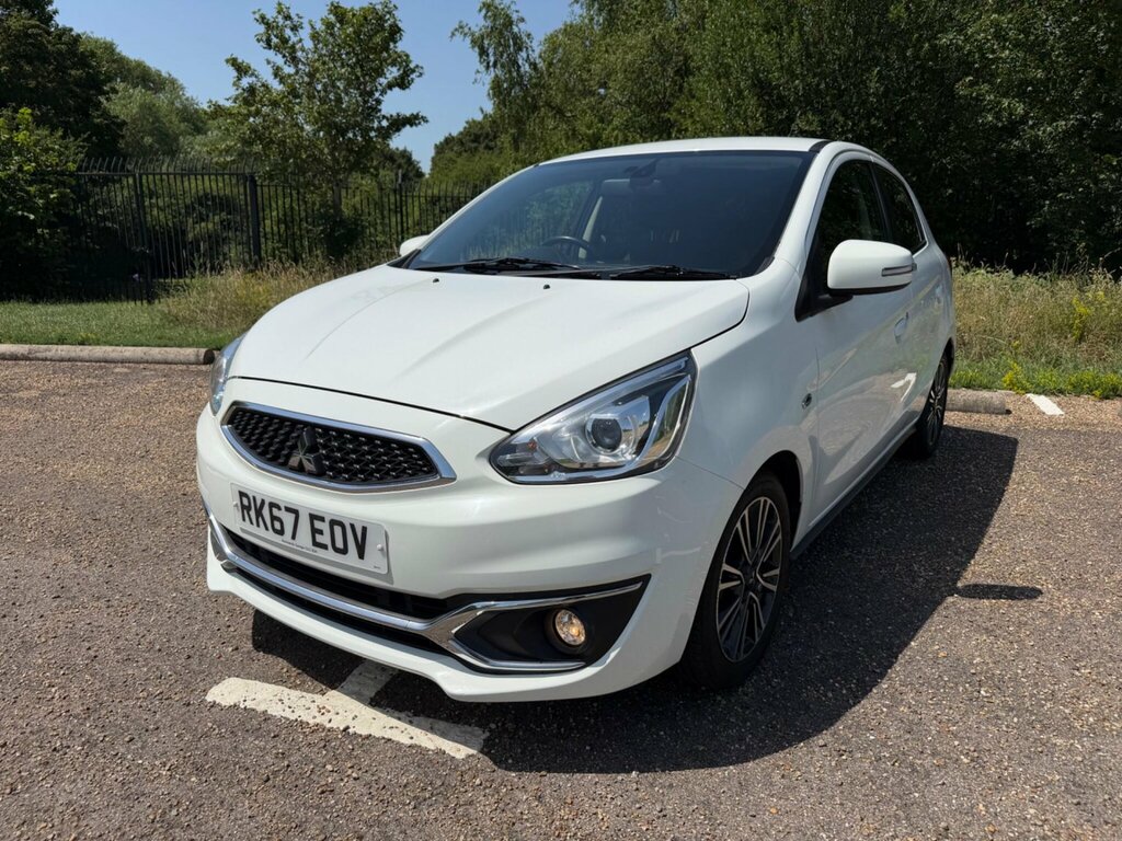 Mitsubishi Mirage 1.2 Juro Cvt Euro 6 Ss White #2