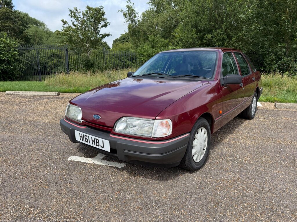 Ford Sierra 1.8 LX Hatchback 89 Bhp Red