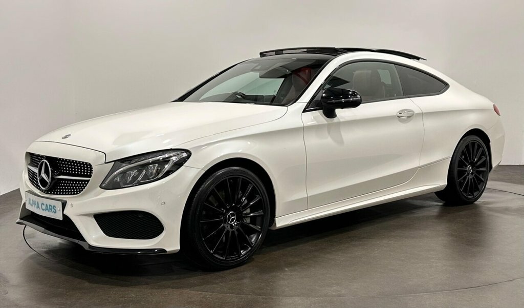 Mercedes-Benz C Class 2.1L Amg Line WO18VTM White #2