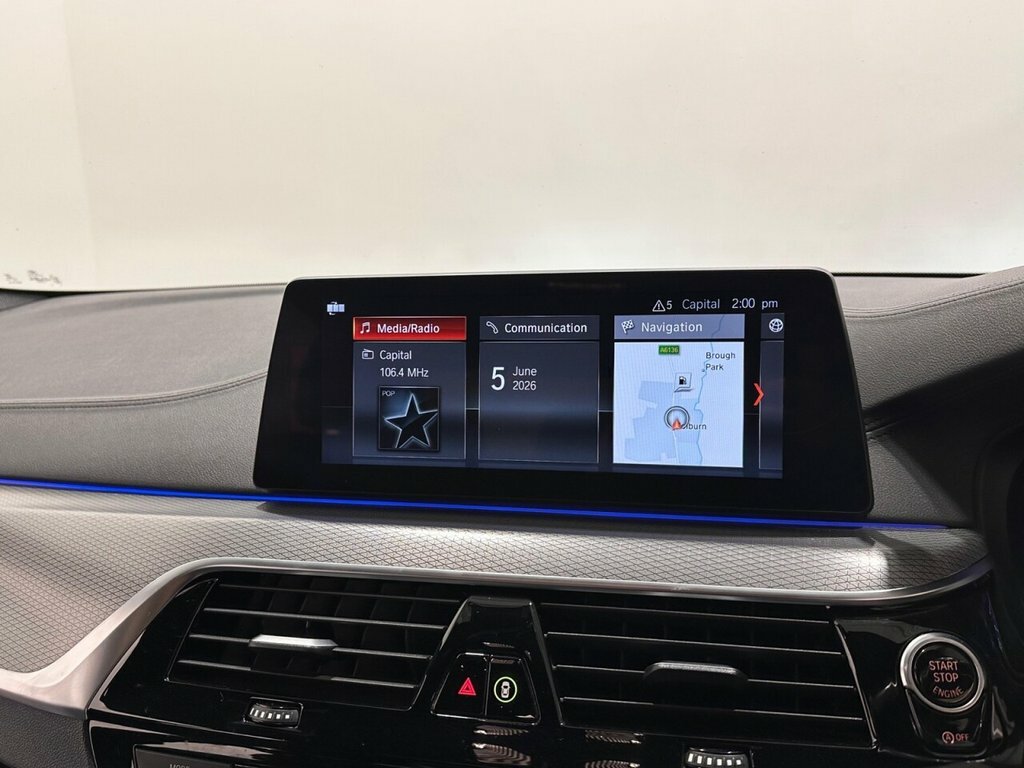 BMW 5 Series 530D Xdrive M Sport Black #9