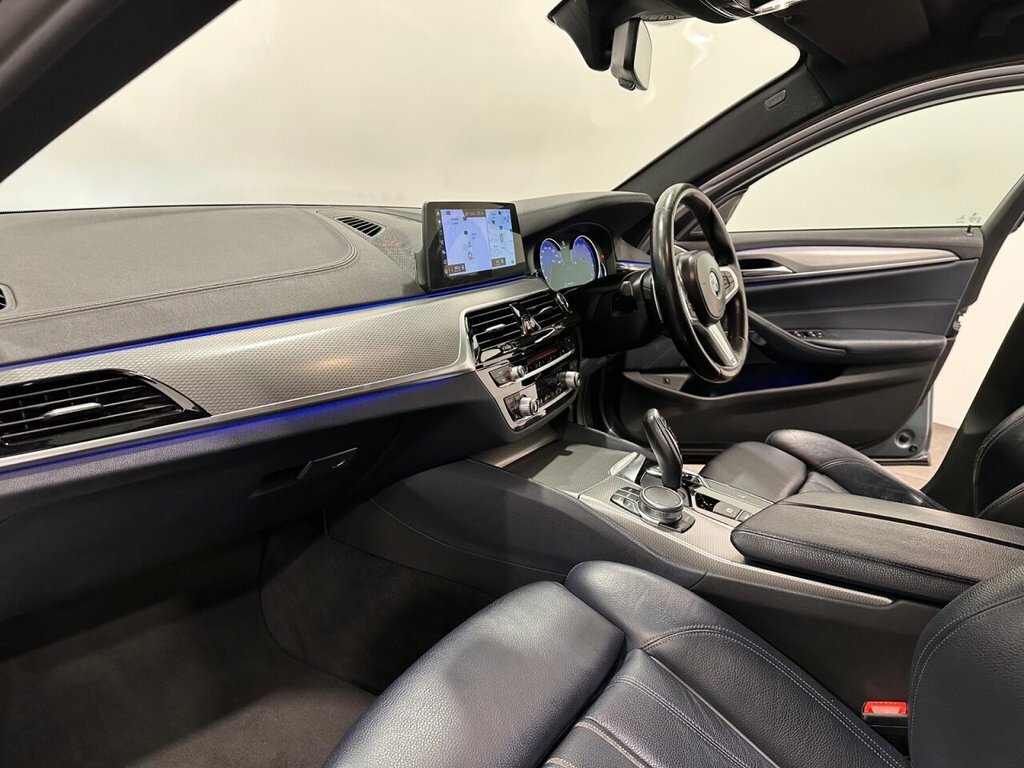 BMW 5 Series 530D Xdrive M Sport Black #17