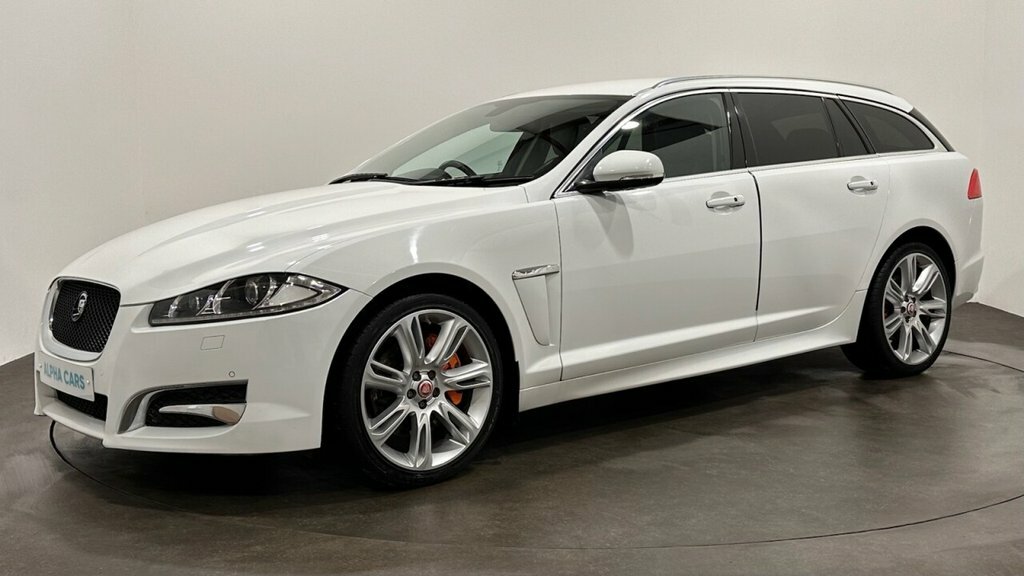 Jaguar XF Estate White #2