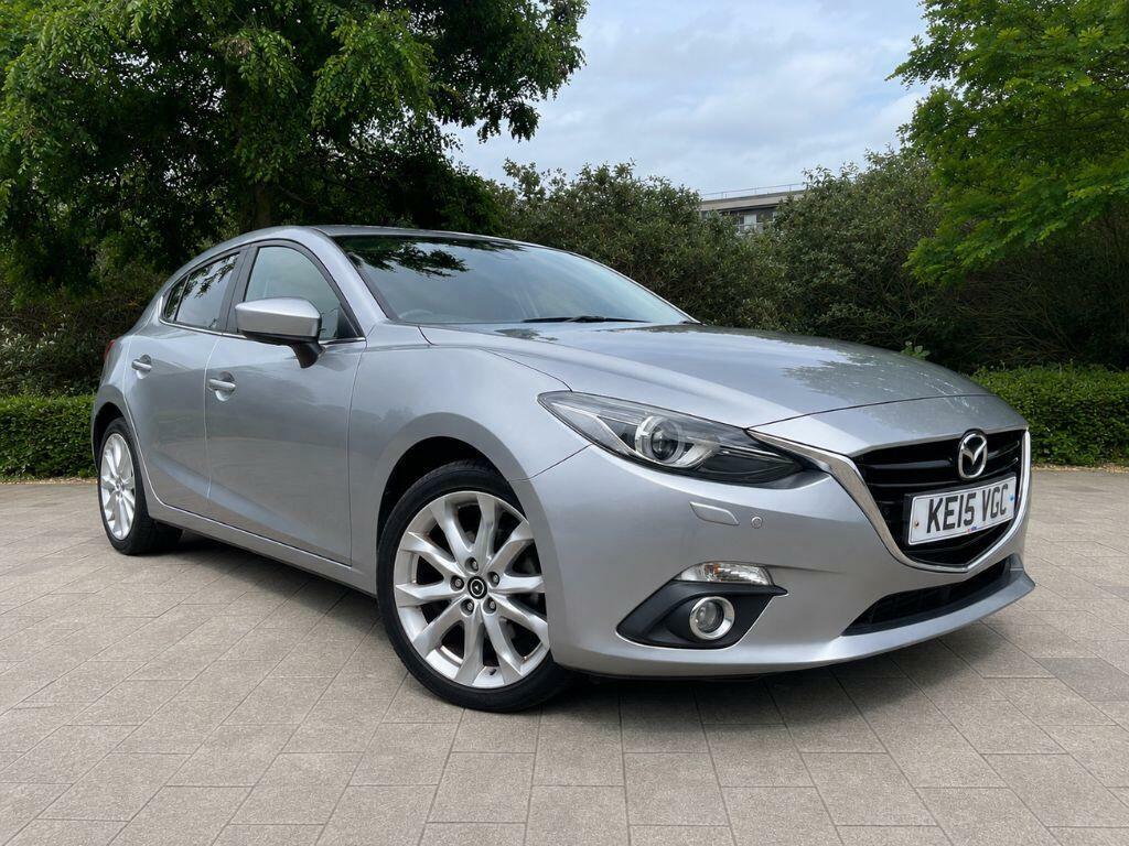 Mazda 3 2.2 Skyactiv-d Sport Nav Euro 6 Ss Silver