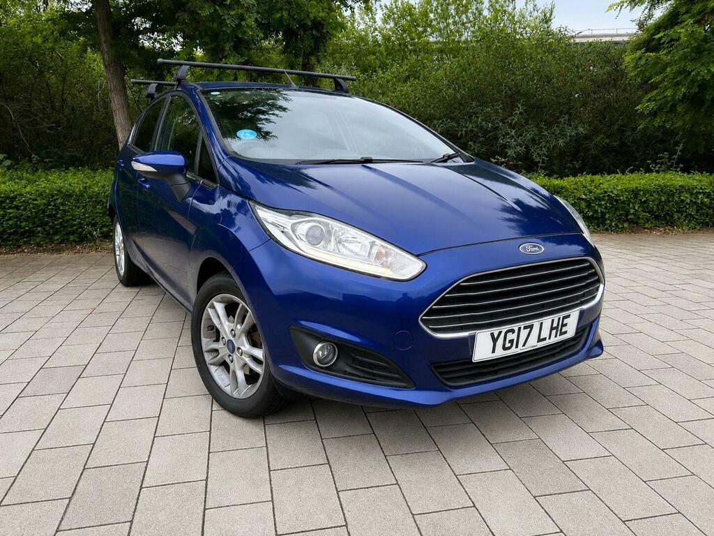Ford Fiesta 1.0T Ecoboost Zetec Powershift Euro 6 YG17LHE Blue