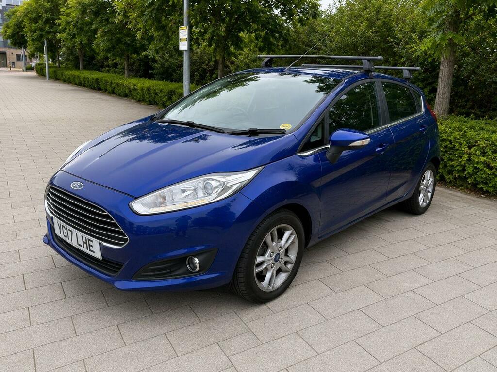 Ford Fiesta 1.0T Ecoboost Zetec Powershift Euro 6 YG17LHE Blue #3