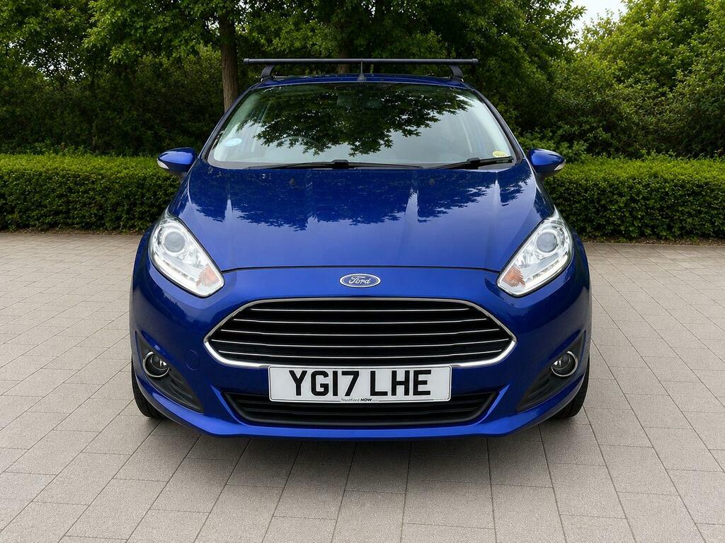 Ford Fiesta 1.0T Ecoboost Zetec Powershift Euro 6 YG17LHE Blue #2