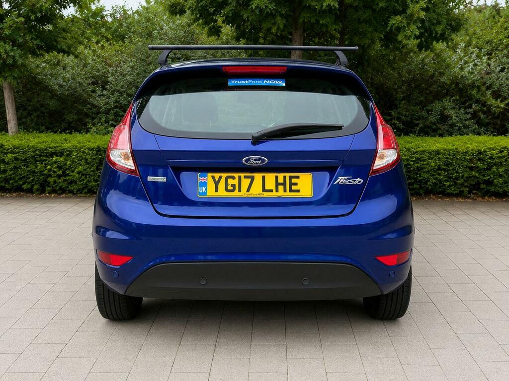 Ford Fiesta 1.0T Ecoboost Zetec Powershift Euro 6 YG17LHE Blue #4