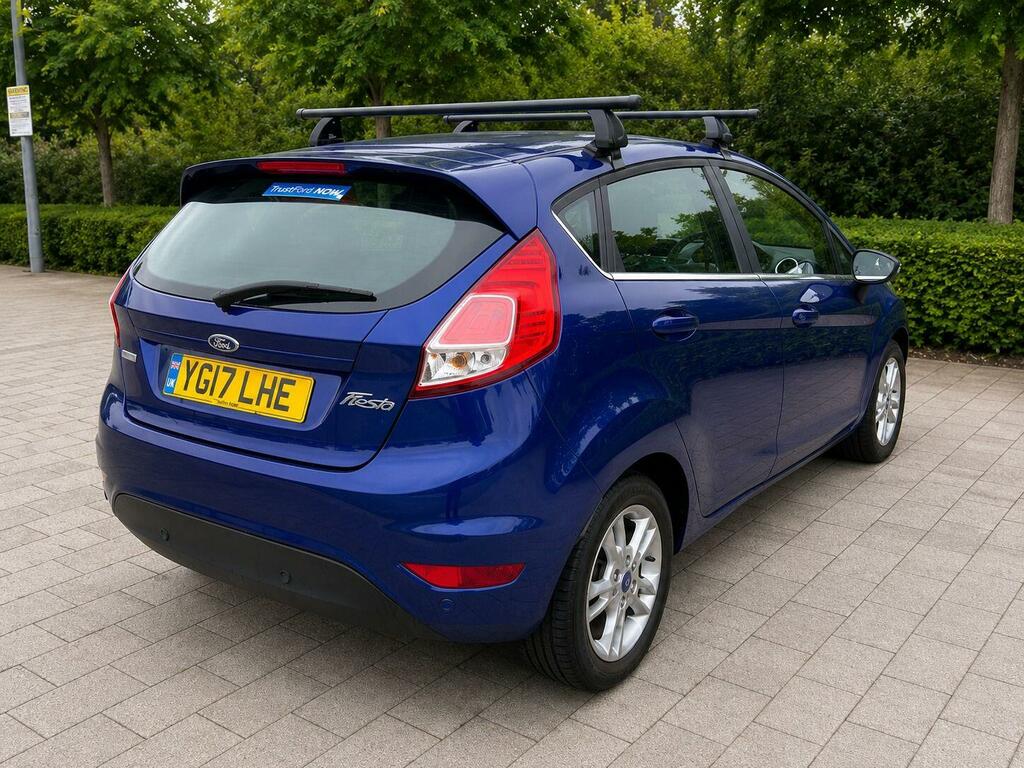 Ford Fiesta 1.0T Ecoboost Zetec Powershift Euro 6 YG17LHE Blue #6