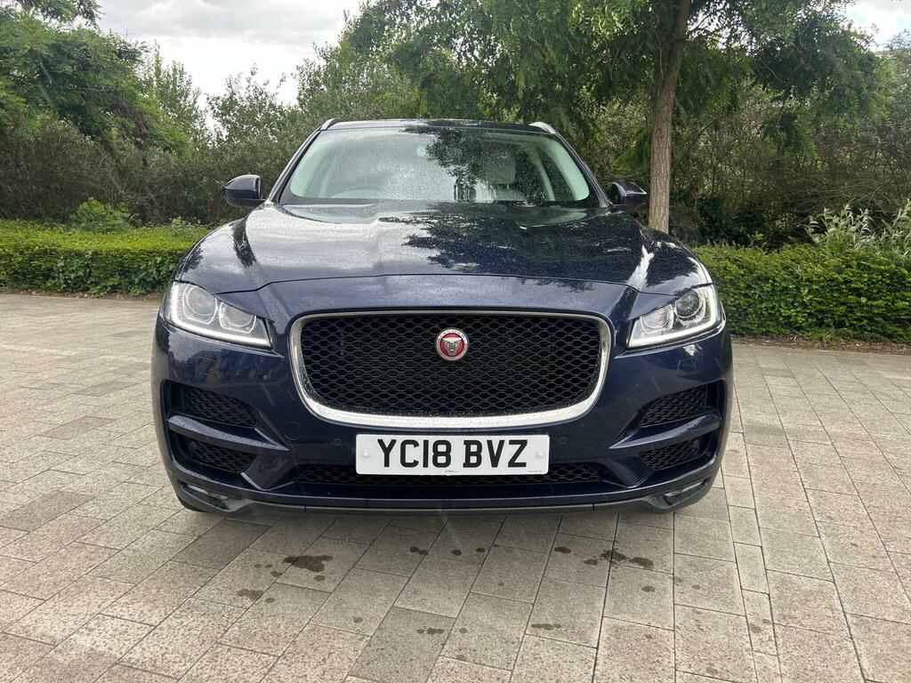 Jaguar F-Pace 2.0 D240 Portfolio Awd Euro 6 Ss YC18BVZ Blue #2