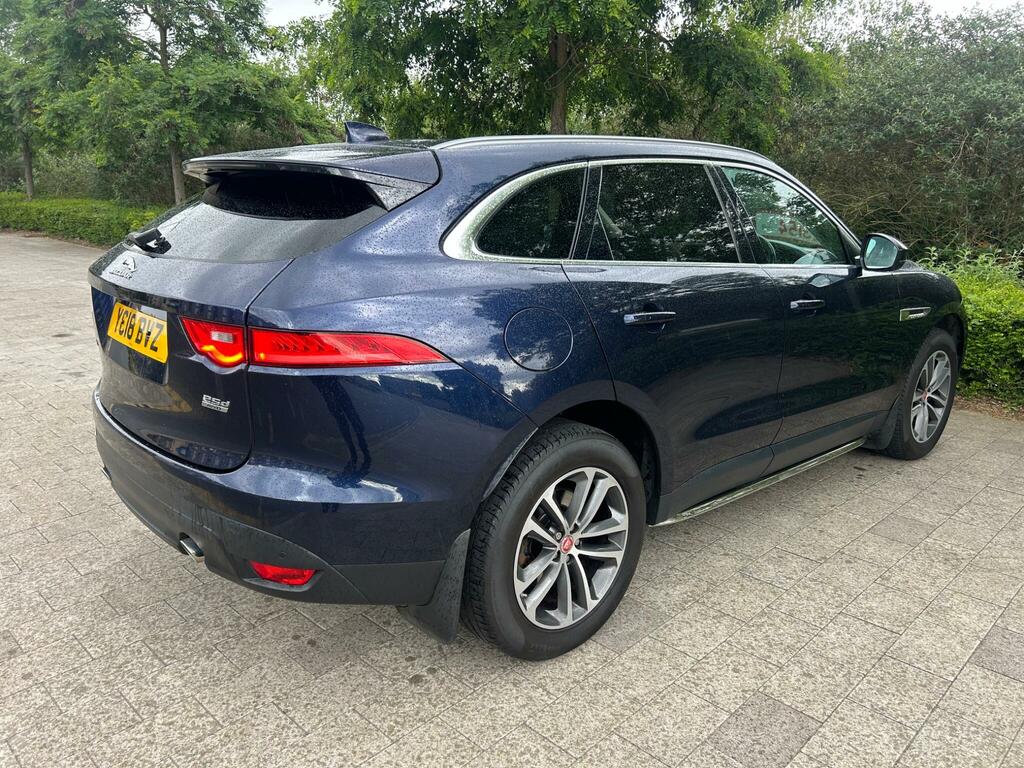 Jaguar F-Pace 2.0 D240 Portfolio Awd Euro 6 Ss YC18BVZ Blue #5