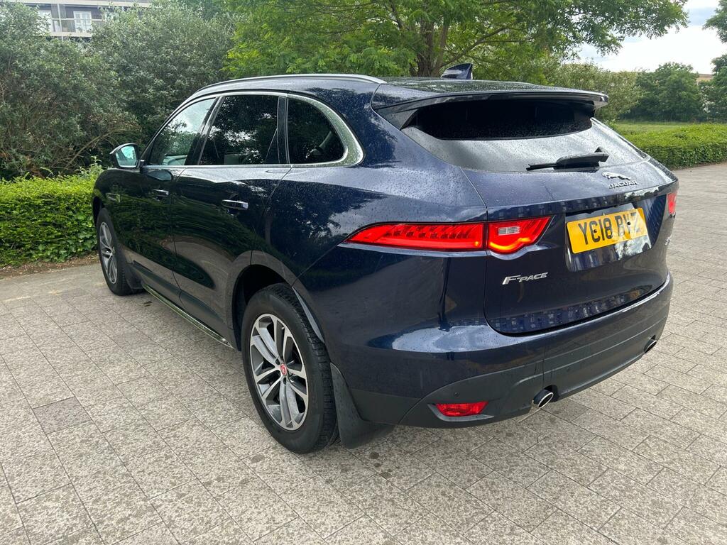 Jaguar F-Pace 2.0 D240 Portfolio Awd Euro 6 Ss YC18BVZ Blue #6