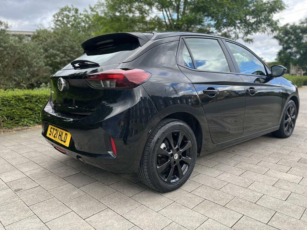 Vauxhall Corsa 1.2 Turbo Se Euro 6 Ss ST21HLD Black #5