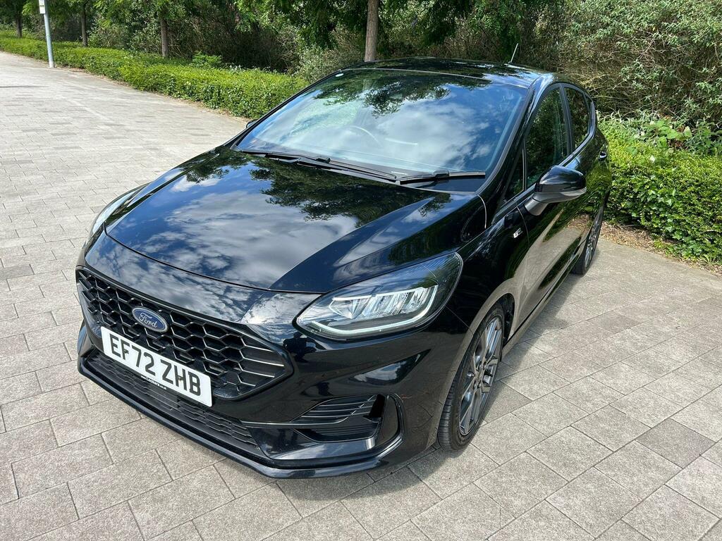 Ford Fiesta 1.0T Ecoboost St-line Euro 6 Ss Black #3