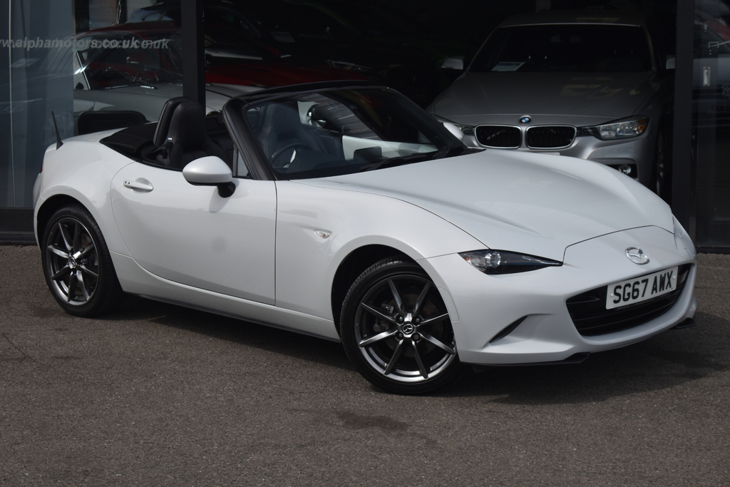 Mazda MX-5 2.0 Skyactiv-g Sport Nav Convertible Ma Silver